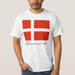 Camiseta Danmark con Dannebrog