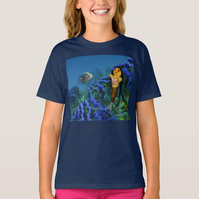 Camiseta Danni la Sirena (Anverso)