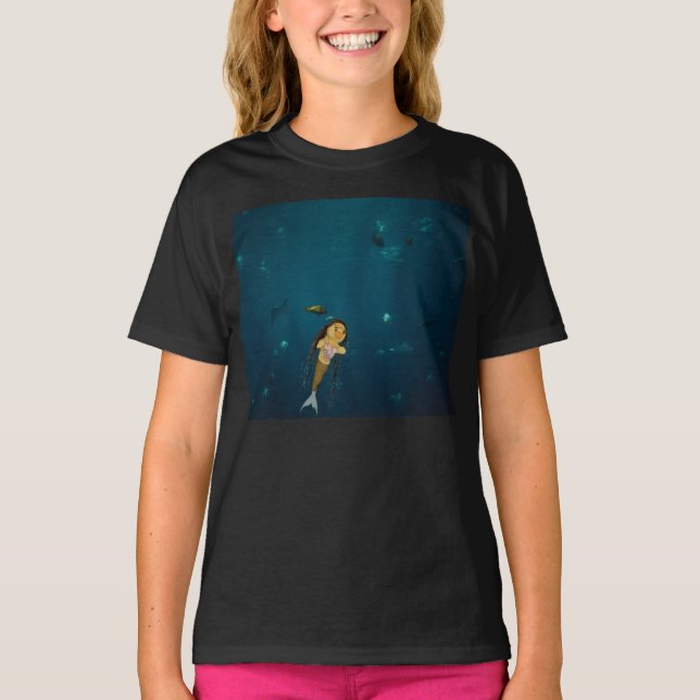 Camiseta Danni la Sirena (Anverso)