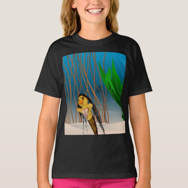 Camiseta Danni la Sirena (Anverso)