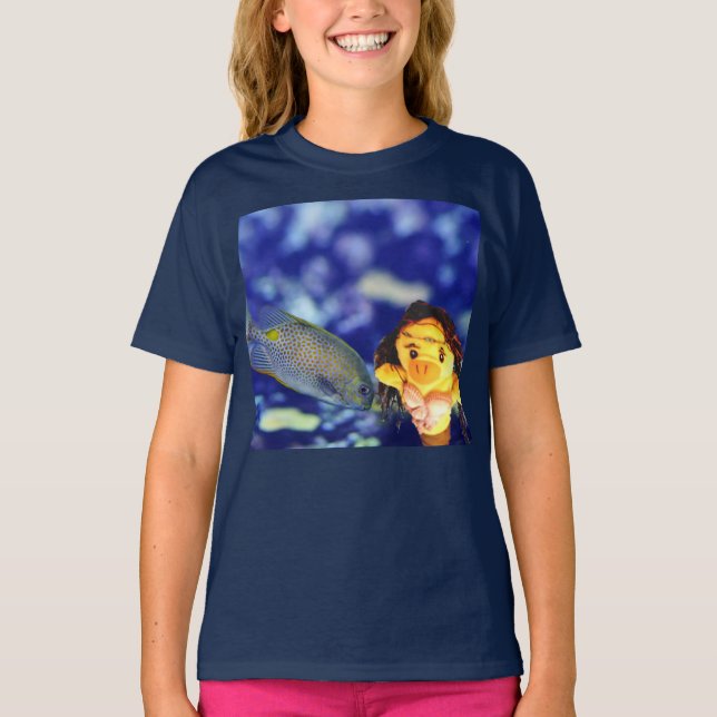 Camiseta Danni la Sirena (Anverso)