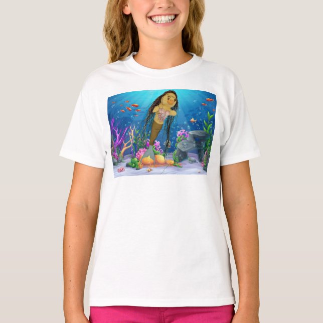 Camiseta Danni la sirena (Anverso)