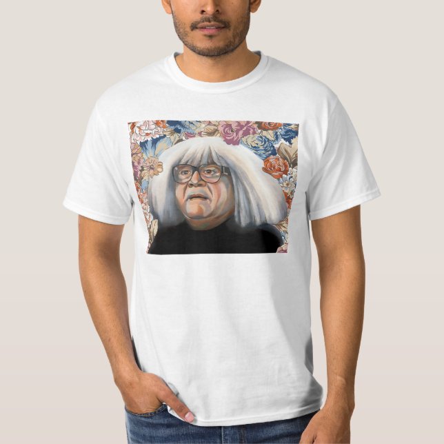 Camiseta danny devito wig art (Anverso)