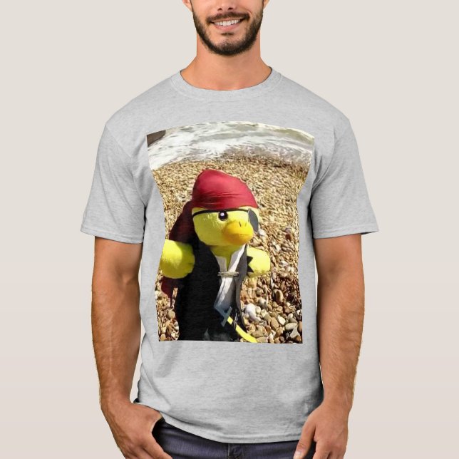 Camiseta Danny Duck el Pirata (Anverso)