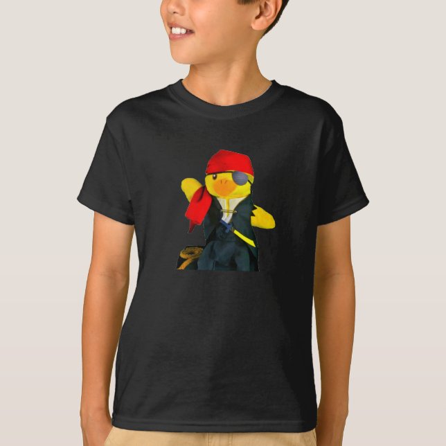 Camiseta Danny Duck el Pirata (Anverso)