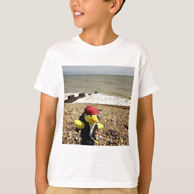 Camiseta Danny Duck el Pirata (Anverso)