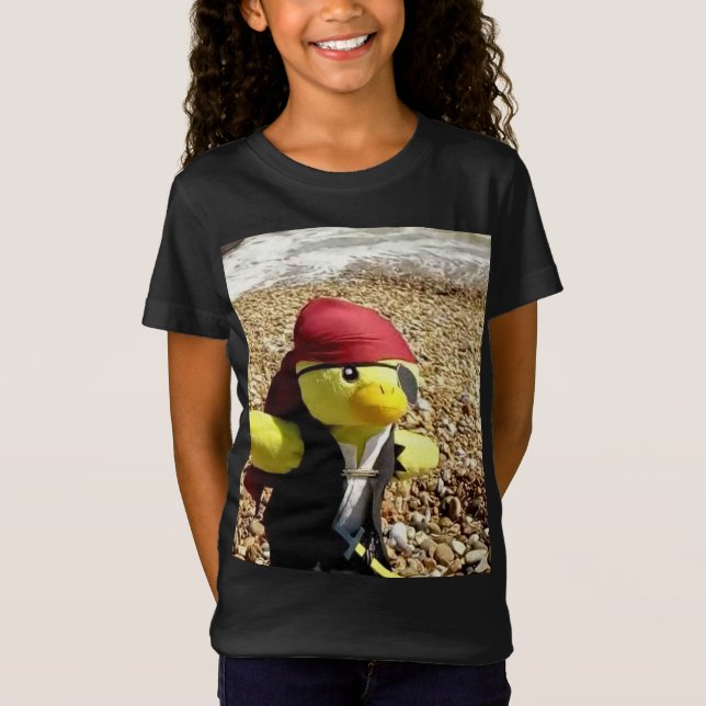 Camiseta Danny Duck el Pirata (Anverso)