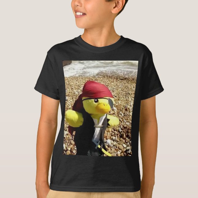 Camiseta Danny Duck el Pirata (Anverso)