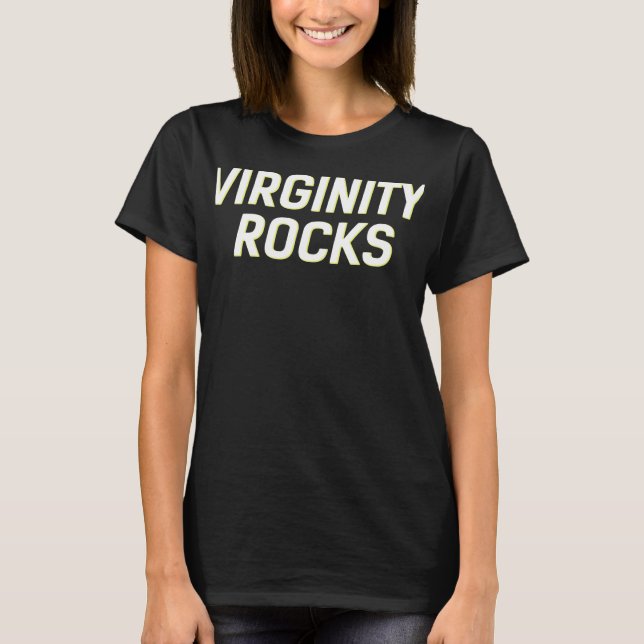 Camiseta Danny Duncan Merch Virginity Rocks Virginity Rocks (Anverso)