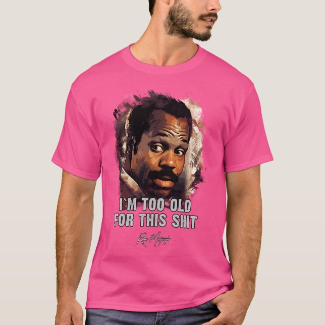 Camiseta Danny Glover As Roger Murtaugh (Anverso)