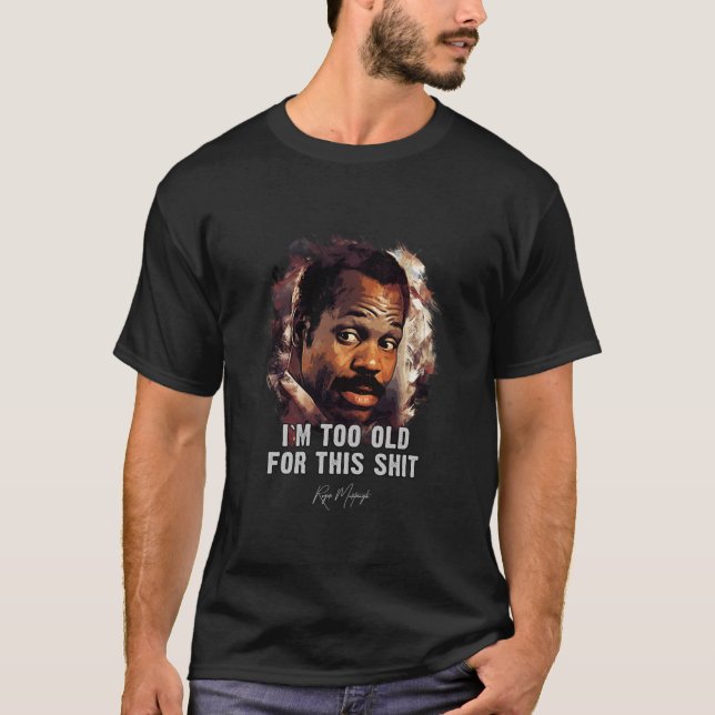 Camiseta Danny Glover como Roger Murtaugh Essential (Anverso)