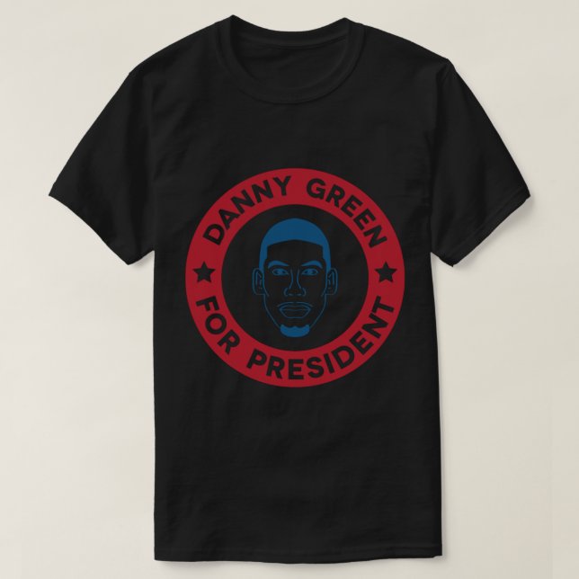 Camiseta Danny Green para el presidente (Diseño del anverso)