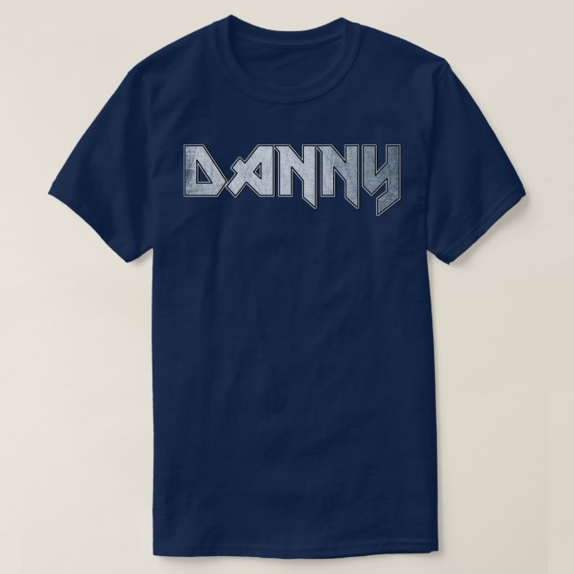 Camiseta Danny metalizado (Diseño del anverso)