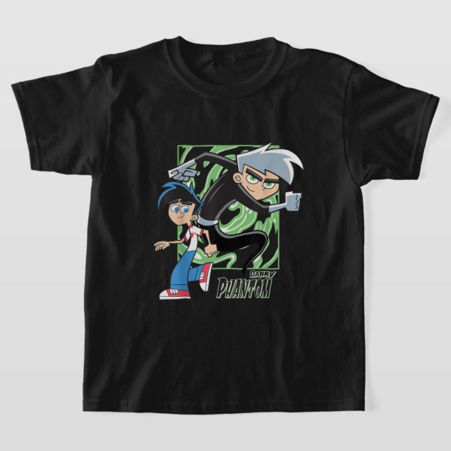 Camiseta Danny Phantom Con Danny Y Phantom (Distribución)