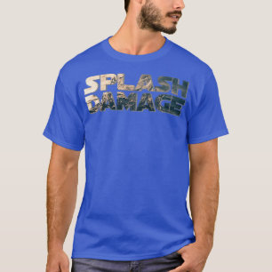 Camiseta Daño de salpicaduras