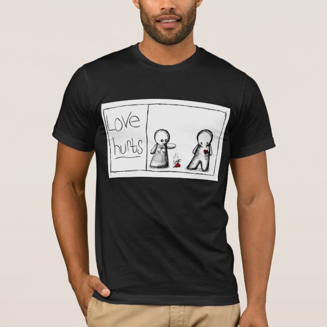Camiseta Daños del amor (Anverso)