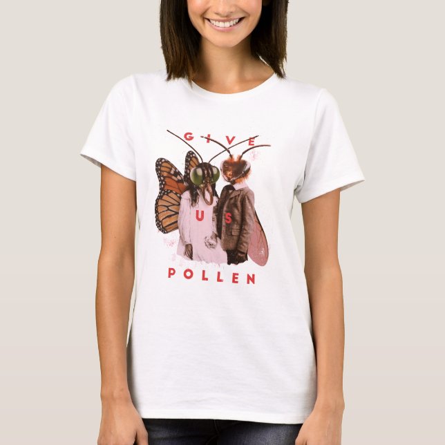 Camiseta Danos Insectos Raros De Polen (Anverso)
