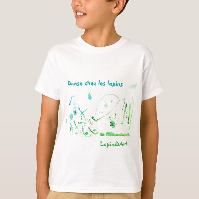 Camiseta Danse chez les lapins (Anverso)