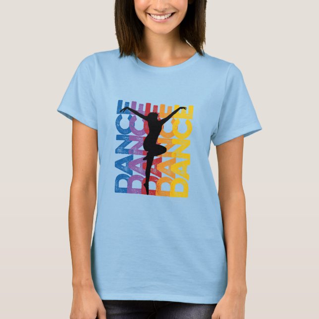 Camiseta Danse y Lettres (danza) (Anverso)