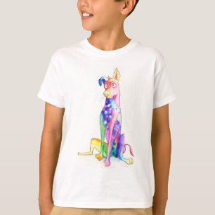 Camiseta Dante Alebrije Watercolor – Coco Inspired Fantasy