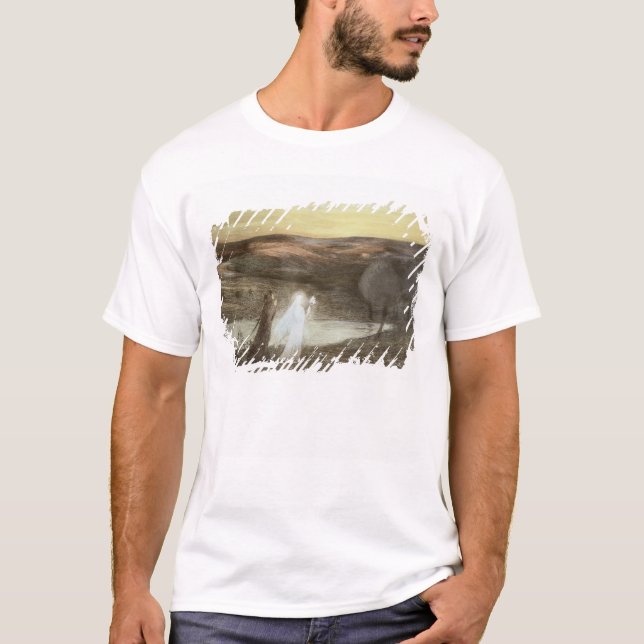 Camiseta Dante y Beatriz, de "L'Estampe Moderne", publ (Anverso)
