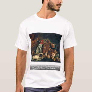 Camiseta Dante y Virgil en el infierno (la barca de Dante)