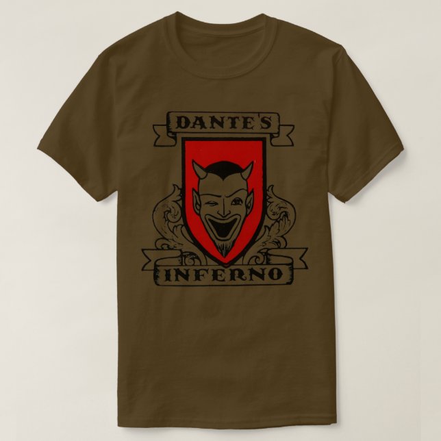 Camiseta Dantes Inferno (Diseño del anverso)