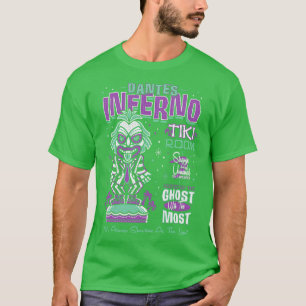 Camiseta Dantes Inferno Tiki Creepe Gótico lindo Retro de c