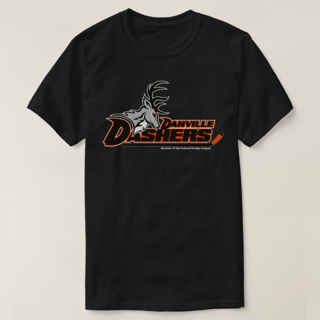 Camiseta Danville Dashers Classic T Shirt (Diseño del anverso)