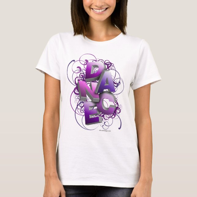 Camiseta danza 3D (verano) (Anverso)