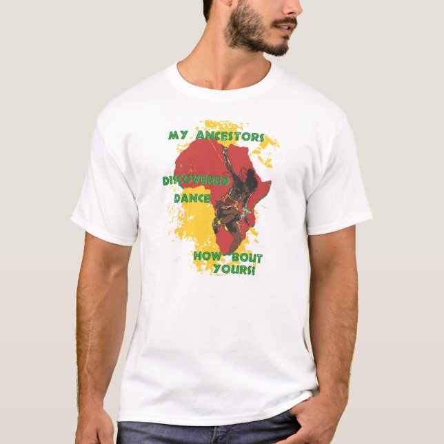 Camiseta Danza africana (Anverso)