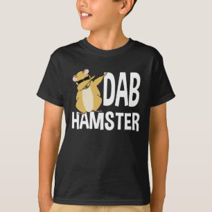 Camiseta Danza animal que frota linda divertida del hámster