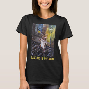 Camiseta Danza bajo la lluvia Pintura de Alfred Fox