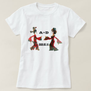 Camiseta Danza boda/novia y regalos personalizados de Groom