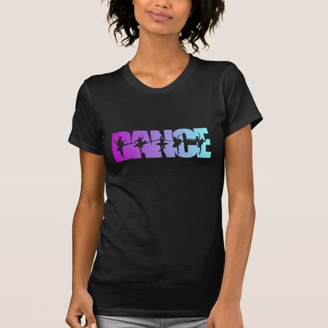 Camiseta Danza con colores de los bailarines (Anverso)