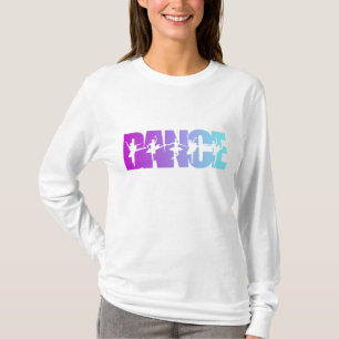 Camiseta Danza con colores de los bailarines