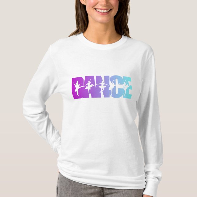 Camiseta Danza con colores de los bailarines (Anverso)