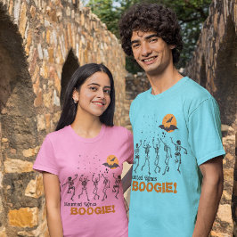 Camiseta Danza con los muertos: Gráficos de boogie de los h