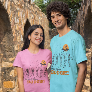 Camiseta Danza con los muertos: Gráficos de boogie de los h
