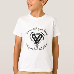 Camiseta Danza con su corazón…