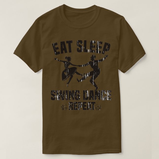 Camiseta Danza de alas oscilación bailarina de la era de sw (Diseño del anverso)