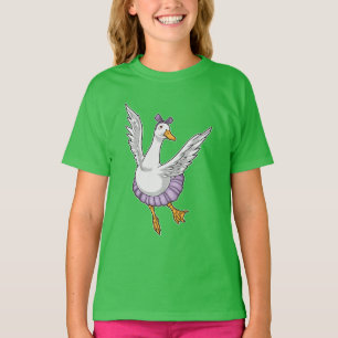 Camiseta Danza de ballet de Duck Ballerina