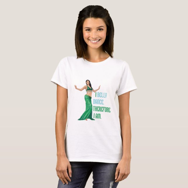 Camiseta Danza de Belly de Muhibbah (Anverso completo)