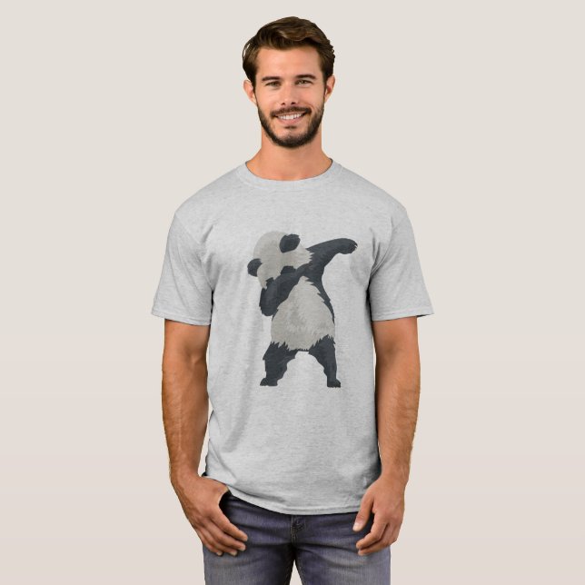 Camiseta Danza de Dabber de la panda del lenguado (Anverso completo)