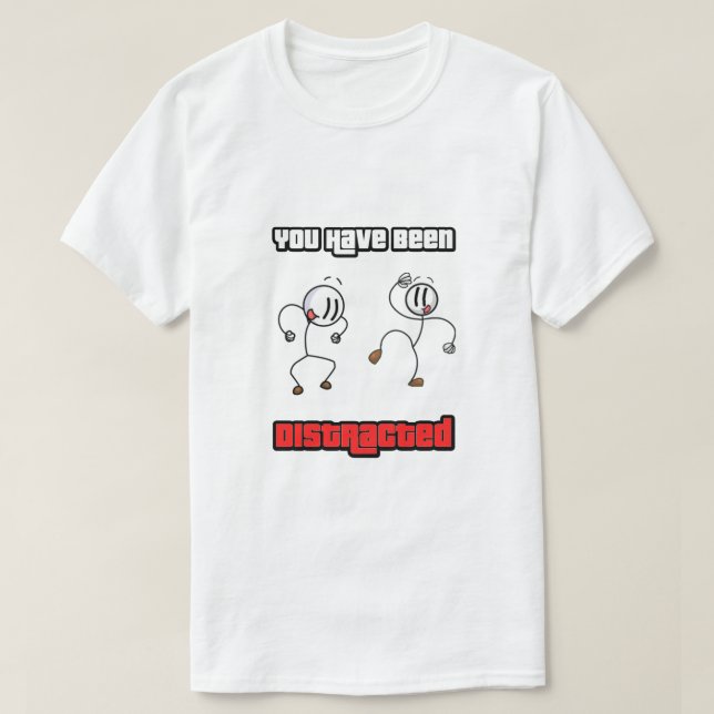 Camiseta Danza de distracción de Henry Stickmin (Diseño del anverso)