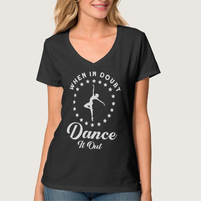 Camiseta Danza De Duda Ballet Ballerina (Anverso)