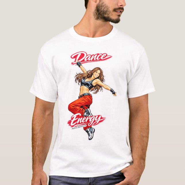 Camiseta Danza de Energía y Libertad (Anverso)