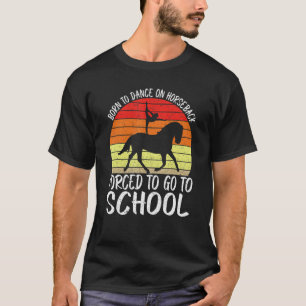 Camiseta Danza de equitación a caballo Salto de caballo 1