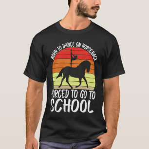 Camiseta Danza de equitación sobre caballo Saltos de caball