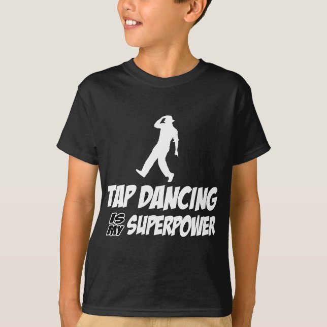 Camiseta Danza de golpecito mi superpotencia (Anverso)